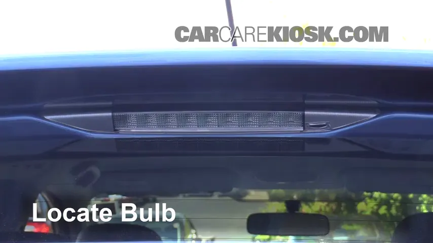 2015 Subaru XV Crosstrek Hybrid 2.0L 4 Cyl. Lights Center Brake Light (replace bulb)